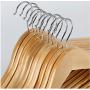 10pcs Solid Wood Hanger Non-Slip Hangers Clothes Hangers Shirts Sweaters Dress Hanger Drying Rack for Home