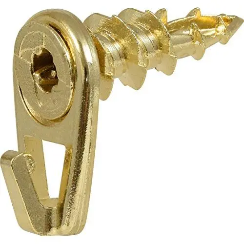 Hillman 122403 Small Self-Drilling White Wall Driller Picture Hangers 50lbs Package of 2 Hillman 122403 Small Self-Drilling White Wall Driller Picture Hangers 50lbs Package of 2