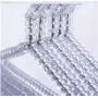 5pcs Fashion Acrylic Beads Hanger Women Clothing Skirts Dress Display Lady Clothes Crystal Hangers 5pcs Fashion Acrylic Beads Hanger Women Clothing Skirts Dress Display Lady Clothes Crystal Hangers
