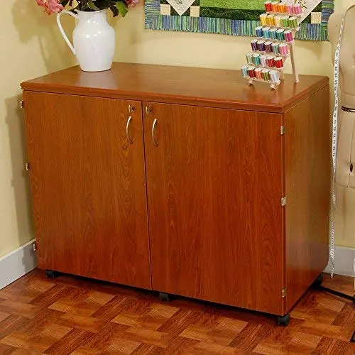 Arrow K7905 Dingo II Kangaroo 9 Drawer Storage Cabinet for Sewing and Crafts, Portable with Wheels, Teak Finish Arrow K7905 Dingo II Kangaroo 9 Drawer Storage Cabinet for Sewing and Crafts, Portable with Wheels, Teak Finish