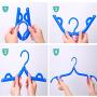 Daixers 10PCS Portable Folding Clothes Hangers Clothes Drying Rack for Travel Daixers 10PCS Portable Folding Clothes Hangers Clothes Drying Rack for Travel