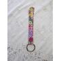 Garden Paradise Floral Quilted Kitchen Towel Holder - Heavy-Duty D-Ring - Kitchen Towel Hanger - Towel Keeper