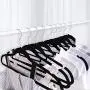 Besmon 100Pcs Velvet Hanger Non Slip Clothes Suit Flocked Hangers Swivel Hook Thin Space Saving Closet Besmon 100Pcs Velvet Hanger Non Slip Clothes Suit Flocked Hangers Swivel Hook Thin Space Saving Closet