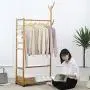 Multifunctional Coat Rack, Hanging Hanger/Bedroom/Simple/Hanging Clothes Rack/wiht Wheels,D