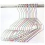 10pcs Random Color Aluminum Alloy Hanger for Clothes,Strong Metal Shirts Dress Hanger 10pcs Random Color Aluminum Alloy Hanger for Clothes,Strong Metal Shirts Dress Hanger