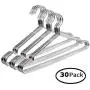 Wire Hangers 30 Pack Stainless Steel Strong Metal Clothes Hangers 16.5 inch-Clothing Stretcher Wire Hangers 30 Pack Stainless Steel Strong Metal Clothes Hangers 16.5 inch-Clothing Stretcher