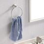 KES Bath Towel Holder Hand Towel Ring Hanging Towel Hanger Bathroom Accessories Contemporary Hotel Round Style Wall Mount SUS 304 Stainless Steel Brushed Finish, A2180DG-2