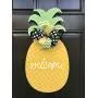 Pineapple Welcome Sign for Front Door | Welcome Sign Front Door Hanger | Fall Front Door Welcome Wreath