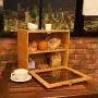 Goodpick 2-Layer Bamboo Bread Boxes 15.8" x 14" x 9.8" Large Size Bread Storage Bin on Countertop Shelf - Extra Large bread boxes for Kitchen Counter with Transparent Window, 2 More Loaf Bread Box Goodpick 2-Layer Bamboo Bread Boxes 15.8" x 14" x 9.8" Large Size Bread Storage Bin on Countertop Shelf - Extra Large bread boxes for Kitchen Counter with Transparent Window, 2 More Loaf Bread Box