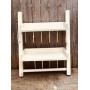 Floating Bathroom Shelf| Ladder shelf w/towel hanger| 3 Tier Bathroom shelf