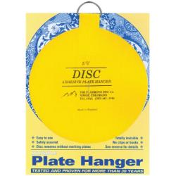 Flatiron Disc Invisible Plate Hanger, 5.5-Inch