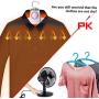 DESTINLEE Portable Folding Dryer Hanger - Compact Electric Clothes Dryer Electric Hanger for Traveling Foldable Clothes Drying Rack Rone Life