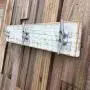 Nautical Distressed White over Gray Boat Cleat Coat Rack, Towel Rack, Hat Rack, Book Bag Rack, or Key Rack Nautical Distressed White over Gray Boat Cleat Coat Rack, Towel Rack, Hat Rack, Book Bag Rack, or Key Rack