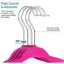 LLJEkieee Non-Slip Velvet Kids Hangers, 360 Degree Swivel Weight of 10 Pounds Ideal for Hanging Heavy Garments for Coats Jackets, Pants, Dress Clothes (30PCS, Pink) LLJEkieee Non-Slip Velvet Kids Hangers, 360 Degree Swivel Weight of 10 Pounds Ideal for Hanging Heavy Garments for Coats Jackets, Pants, Dress Clothes (30PCS, Pink)