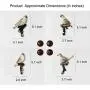 Creative Retro Bird Hooks Wall Hanger for Bag Key Clothes Bathroom Kitchen Towel Holder Wall Mount Resin Hanger Rack Decoration Wedding Gift (A) Creative Retro Bird Hooks Wall Hanger for Bag Key Clothes Bathroom Kitchen Towel Holder Wall Mount Resin Hanger Rack Decoration Wedding Gift (A)