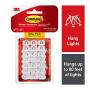 Command White Light Clips, Decorate Damage-Free (17026-40ES)