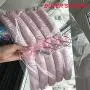 KIPB 5pcs Practical Sponge Padded Satin Hangers Clothes Racks Clothes Hangers Garment Hanger Clothes Hanger