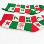 Christmas Stocking Holiday Décor Hand-Knitted Little Reindeer Snowflakes Tree Hanger Candy Bag for Home Decor Party Decor Christmas Tree Decoration