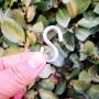 S Hook - Marine Grade 316 Stainless Steel 5/32'' Thick Metal Hook for Hanging and Utility Use (10Pieces)