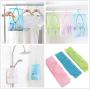 DurReus Multipurpose Clothespin Bag with Hanger,Hanging Mesh Drying Bag Laundry Shower Caddy Kitchen Bathroom Storage Organizer 3 Pack