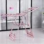 Drying Rack Foldable Clothes Hanger Dryer Aluminum Alloy Standing Hanger Gament Drying Rack Clothes Storage Organizer Coat Rack