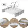 Owl Decoration Wood Hangers - 10pcs/lot Wood Hanger Baby White Hangers Rack Non-Slip Children Clothes Hanger (50cm Can Logo)