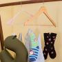 handrong 1000 Pieces Plastic J Hooks Fasteners for Socks T-Shirts Clothing Retail Display Hanger (Balck)