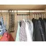 QsQueen Magic Clothe Hanger Pack of 10 Space Saving Clothes Hangers Multi Functional Metal and ABS Plastic Closet Organizer Hanger for T-Shirts, Blouses, Pants and Coats QsQueen Magic Clothe Hanger Pack of 10 Space Saving Clothes Hangers Multi Functional Metal and ABS Plastic Closet Organizer Hanger for T-Shirts, Blouses, Pants and Coats