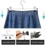 GOODUSCN Pant Hangers,14 inches Skirt Hanger Pants Hanger with Clips Metal Pant Hangers Space Saving for Pants Skirts Clothes (30Pack) (Renewed) GOODUSCN Pant Hangers,14 inches Skirt Hanger Pants Hanger with Clips Metal Pant Hangers Space Saving for Pants Skirts Clothes (30Pack) (Renewed)