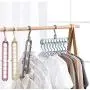 10PC Random Color Multi-Function Folding Magic Hanger Nine-Hole Rotating Magic Clothes Hanger Wardrobe Drying Clothes Decoratio 10PC Random Color Multi-Function Folding Magic Hanger Nine-Hole Rotating Magic Clothes Hanger Wardrobe Drying Clothes Decoratio