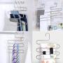 STAR-FLY S-Shape Pants Hanger Multi Layer Slack Trouser Hanger Space Saving Clothes Hanger for Pants Jeans Scarf Closet Storage Organizer(4-Pack) STAR-FLY S-Shape Pants Hanger Multi Layer Slack Trouser Hanger Space Saving Clothes Hanger for Pants Jeans Scarf Closet Storage Organizer(4-Pack)