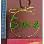 UND or SIOUX Christmas Ornament Hangers - UND Wall Hanger - Sioux Wall Hanger - Wire UND Sioux Fighting Hawks Hanger - Sports Ball - NDSU Sports