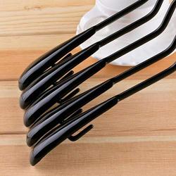 YQ WHJB Plastic Clothes Hangers,Sustainable Extra Wide Shoulder Women Suit Hangers Not-Slip Crease Free Crease Free 10 Pack-a