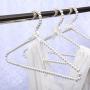 TOPmountain 1 Pack Clothes Pearl Hanger 10KG Weight Bearing Trouser Bead Skirts Adult Hanging Holder Random Color