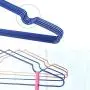 Grey990 10Pcs Stainless Steel Antiskid Hanger Clothes Drying Rack Adult Kids Organizer Accessories Golden
