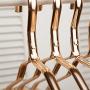 HZYWL Aluminum Hanger 50 Pack Stainless Steel Strong Metal Clothes Hangers-16 Inch Silvery Durable Keep Away from Rust Skirt Hangers,G,50pieces HZYWL Aluminum Hanger 50 Pack Stainless Steel Strong Metal Clothes Hangers-16 Inch Silvery Durable Keep Away from Rust Skirt Hangers,G,50pieces