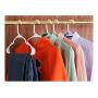 Plastic Hangers for Clothes Standard Pack of 20 White Space Saver Plastic Hangers for Clothes Standard Pack of 20 White Space Saver