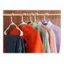 Plastic Hangers for Clothes Standard Pack of 20 White Space Saver
