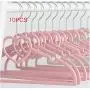 10pcs Random Color Clothes Hangers Plastic Heart Shaped Coat Non-Slip Multi-Function Hangers Home Dry and Wet Clothing Rack 10pcs Random Color Clothes Hangers Plastic Heart Shaped Coat Non-Slip Multi-Function Hangers Home Dry and Wet Clothing Rack