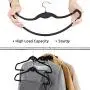 go2buy Space Saving Cascading Velvet Suit Hangers Clothes Hangers,100-Pack,Black go2buy Space Saving Cascading Velvet Suit Hangers Clothes Hangers,100-Pack,Black