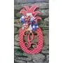 Patriotic Pineapple Monogram Door Hanger Decor Summer Pineapple Decor Monogram Pineapple Welcome Independence Day Decor Pineapple Door Hanger Monogram Wedding Gift Double Door Hangers July Decor