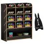 Marbrasse Wooden Desk Organizer, Multi-Functional DIY Pen Holder Box, Desktop Stationary, Home Office Supply Storage Rack with Drawer (B12-Black) Marbrasse Wooden Desk Organizer, Multi-Functional DIY Pen Holder Box, Desktop Stationary, Home Office Supply Storage Rack with Drawer (B12-Black)