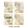 Original Flying Machines Drawings - Plane Hanger Wall Decor - Airport Office Artwork - Set of 4 8 x 10 Unframed Patent Prints - Gift for Pilots, Flight Attendants