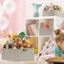 Sorbus Boxes Bin Container Tote Cube Set Stackable Storage Basket Woven Strap Shelf Organizer Built-in Carry Handles (Beige), Sorbus Boxes Bin Container Tote Cube Set Stackable Storage Basket Woven Strap Shelf Organizer Built-in Carry Handles (Beige),