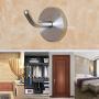 Shineme 2 Pack Stainless Steel Elephant Nose Hook Single Hanger Living Room Bathroom Towel Kitchen Wall Hook Strong Heavy Duty Garage Storage Organizer Hook -2Size (small-2pcs)