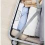 Wgwioo Portable Mini Dryer, No Need to Install Quick-Drying Clothes Multi-Dimensional Hangers, with Thermostat and Timer 380W, White Mute