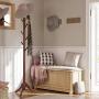VASAGLE Coat Rack Free Standing, Wooden Hall Tree Coat Hat Tree Coat Hanger Holder Enterway with Solid Rubberwood Base for Coat, Hat, Clothes, Scarves, Handbags,Umbrella, Dark Walnut URCR01WN