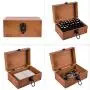 SICOHOME Wooden Keepsake Box, 8.5" Decorative Wooden Craft Boxes with Lock and Key for Jewelry Gift Storage Boxes and Home Decor, Natural SICOHOME Wooden Keepsake Box, 8.5" Decorative Wooden Craft Boxes with Lock and Key for Jewelry Gift Storage Boxes and Home Decor, Natural