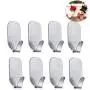 Fotosnow Adhesive Hooks Wall Hooks Hanger Stick on Hooks Strong & Durable for Hanging Kitchen Bathroom Home Office Stainless Steel-8 Packs Fotosnow Adhesive Hooks Wall Hooks Hanger Stick on Hooks Strong & Durable for Hanging Kitchen Bathroom Home Office Stainless Steel-8 Packs