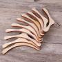 Chuiouy 10Pcs Wood Clothes Hangers House Accessories